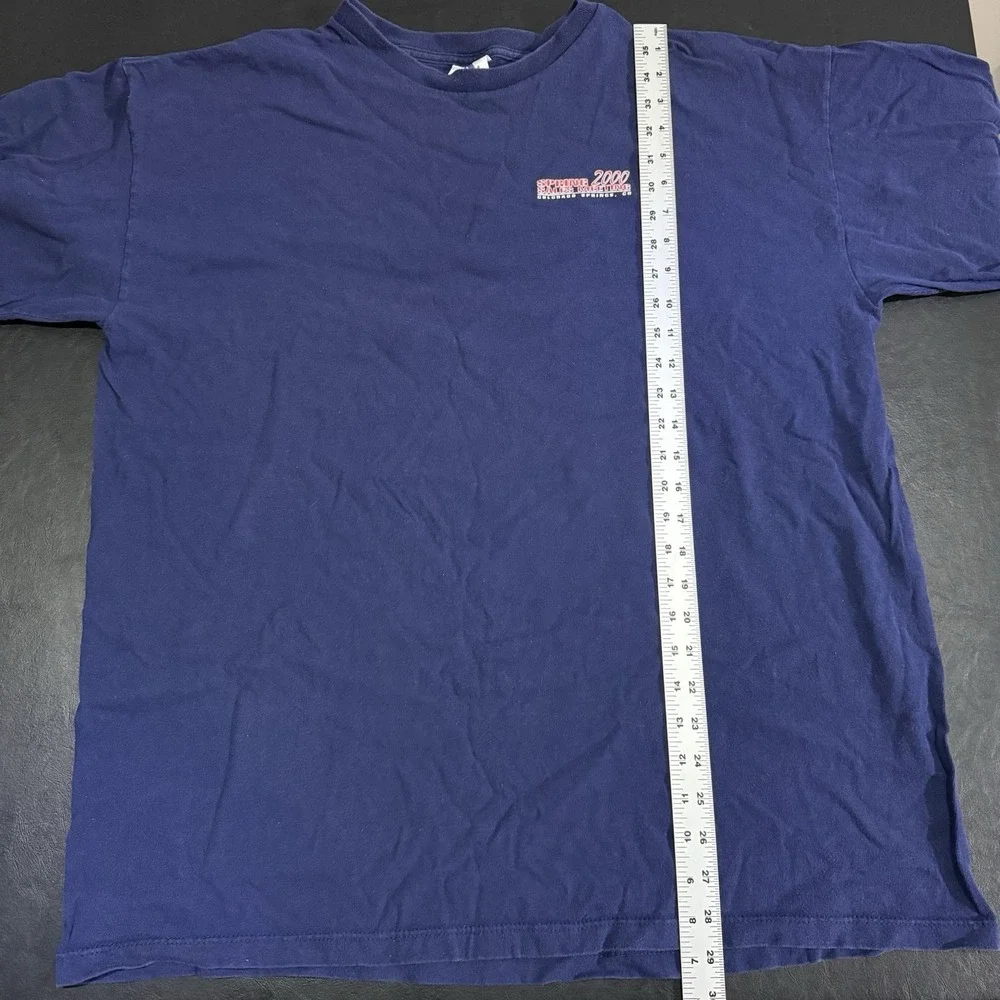 Vintage‎ Adidas 2000s Spring Sales Meeting Shirt Navy Blue Size XL Cotton